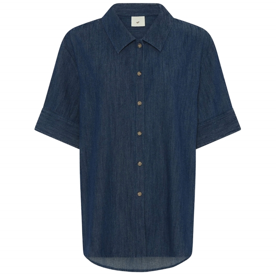 Heartmade Matea Skjorte, Dark Blue