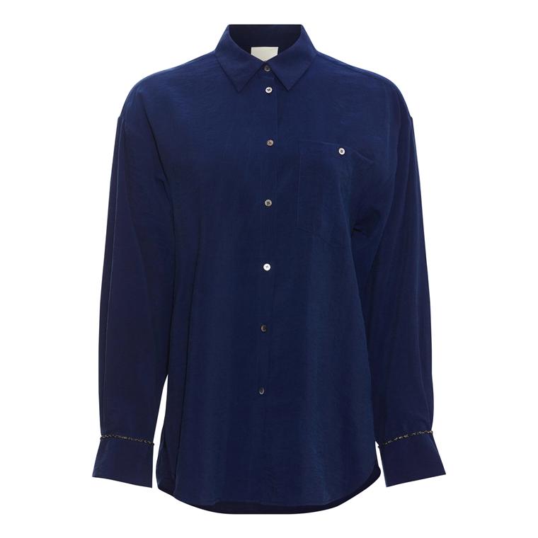 Heartmade Mekan Skjorte, Dark Blue