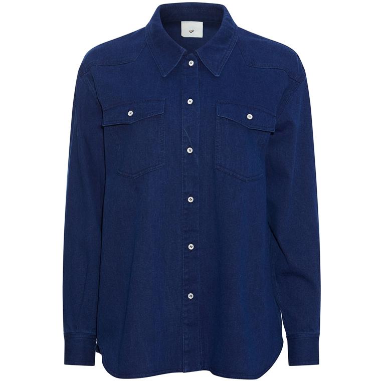 Heartmade Meo Skjorte, Dark Blue