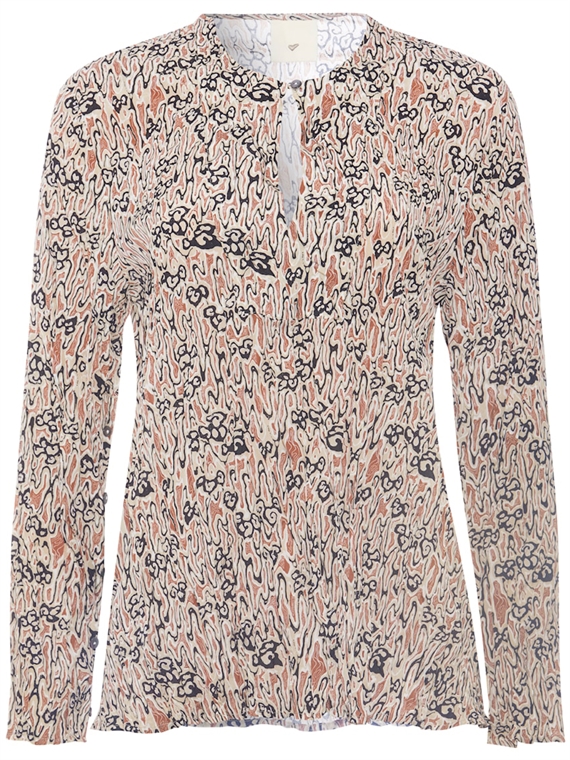 Heartmade Mersol Bluse, Dark Honey