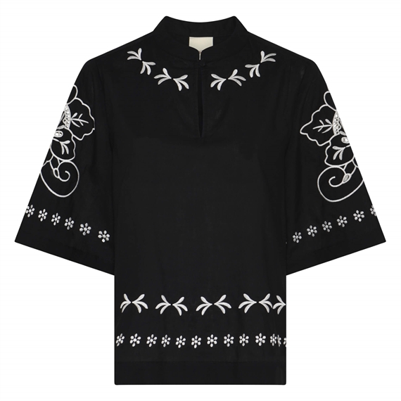 Heartmade Tasim Bluse, Sort 