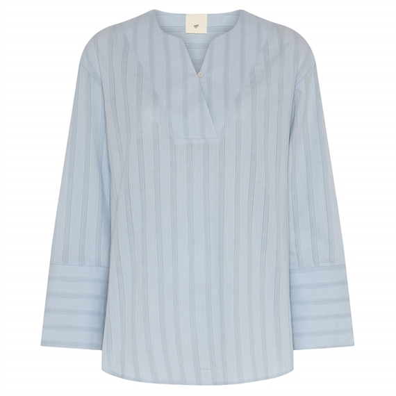 Heartmade Tavis Bluse, Blue Dove 