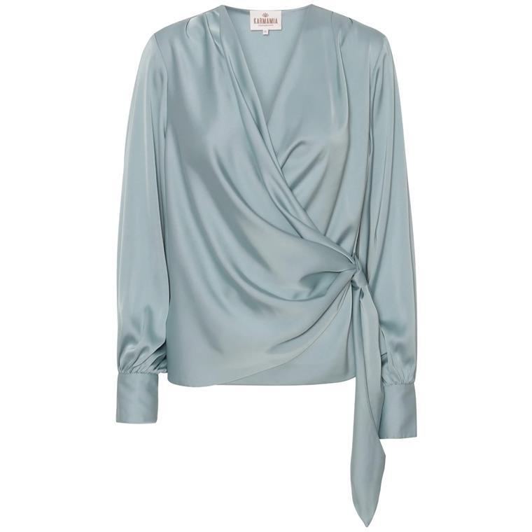 Karmamia Ines Bluse, Sky
