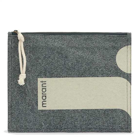 Isabel Marant Netia Pouch, Faded Black