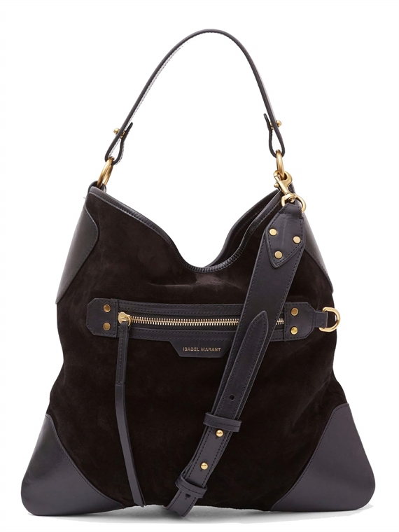 Isabel Marant Botsy Day Shoulder Bag, Sort 