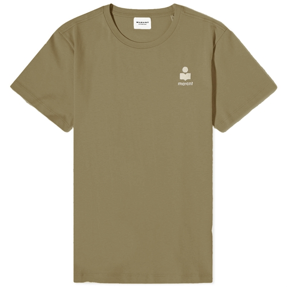 Isabel Marant Etoile Aby T-shirt, Light Khaki