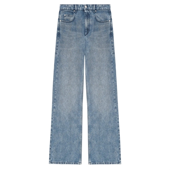 Isabel Marant Etoile Belvira Jeans, Light Blue 