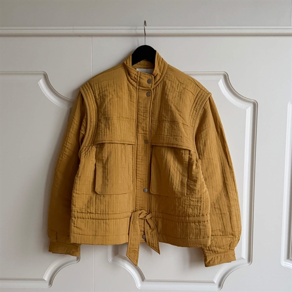 Isabel Marant Etoile Blandina Jakke, Saffron 