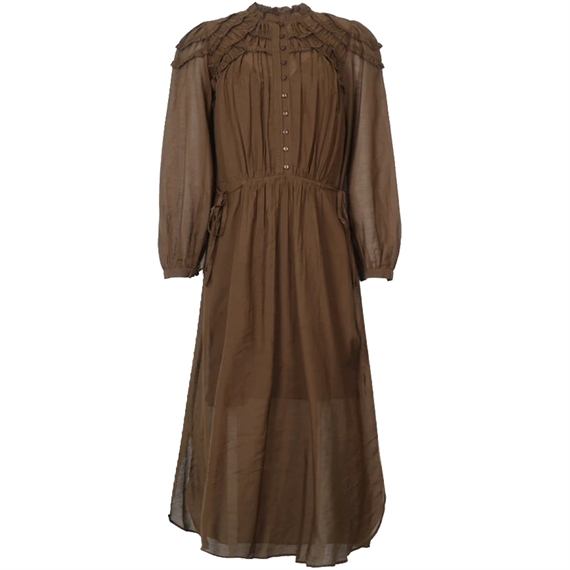 Isabel Marant Etoile Charissa Kjole, Dark Khaki 
