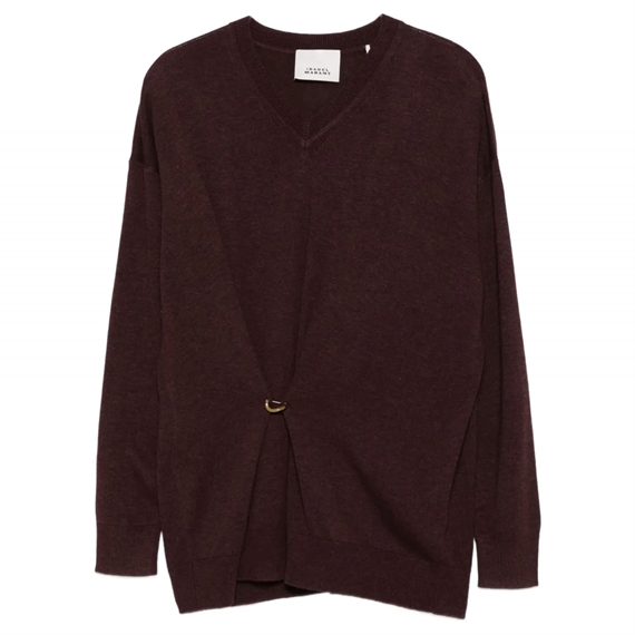 Isabel Marant Etoilé Chiraz Strik, Burgundy