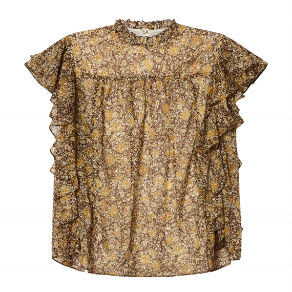 Isabel Marant Etoile Daliyane Top, Khaki 