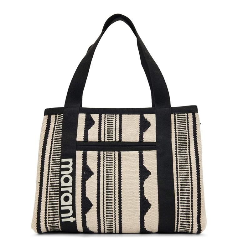 Isabel Marant Etoile Darwen Tote, Black/White