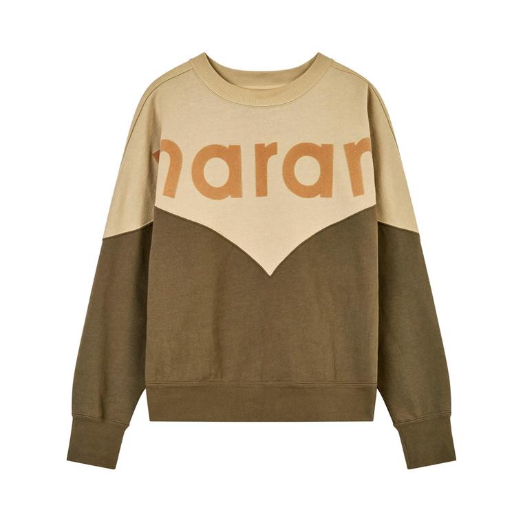 Isabel Marant Etoile Houston Sweatshirt, Khaki