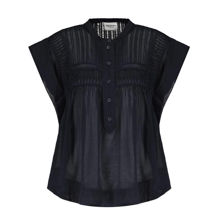 Isabel Marant Etoile Leaza Top, Sort