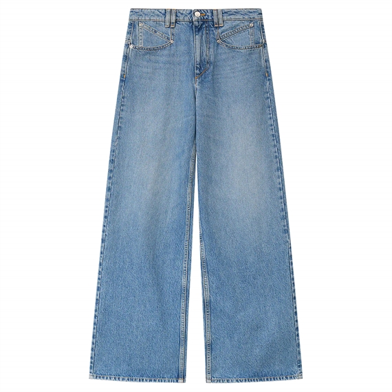 Isabel Marant Etoile Lemony Jeans, Light Blue