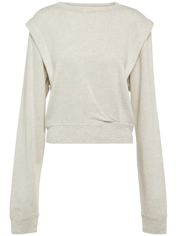Isabel Marant Etoile Masson Sweatshirt, Ecru