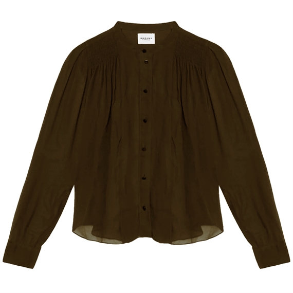 Isabel Marant Etoile Noeline Skjorte, Khaki