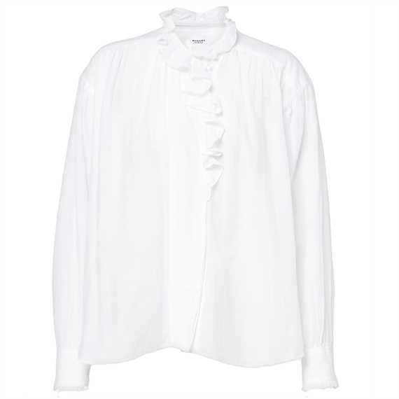Isabel Marant Etoile Pamias Skjorte, Hvid