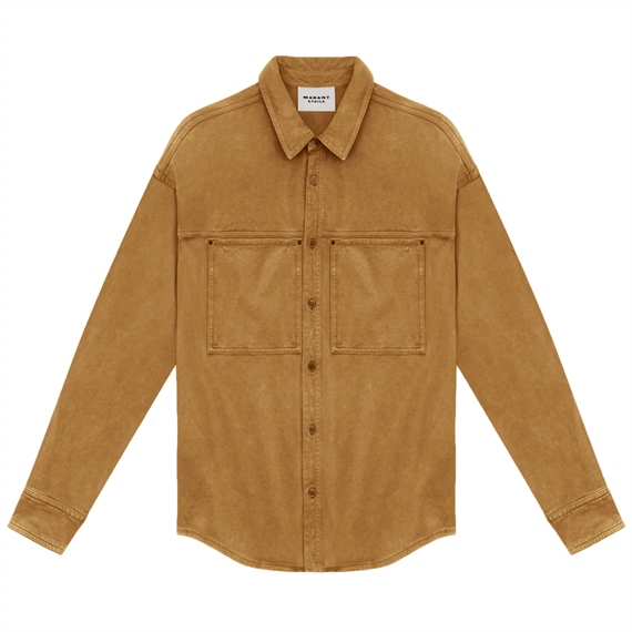 Isabel Marant Etoile Raquel Skjorte, Khaki 