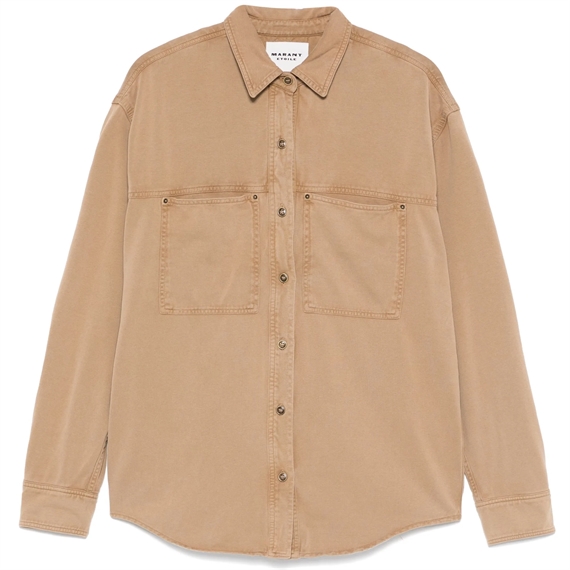 Isabel Marant Etoile Raquel Skjorte, Khaki 