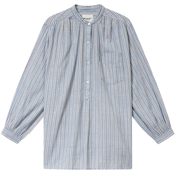 Isabel Marant Etoile Sapha Skjorte, Blue Striped