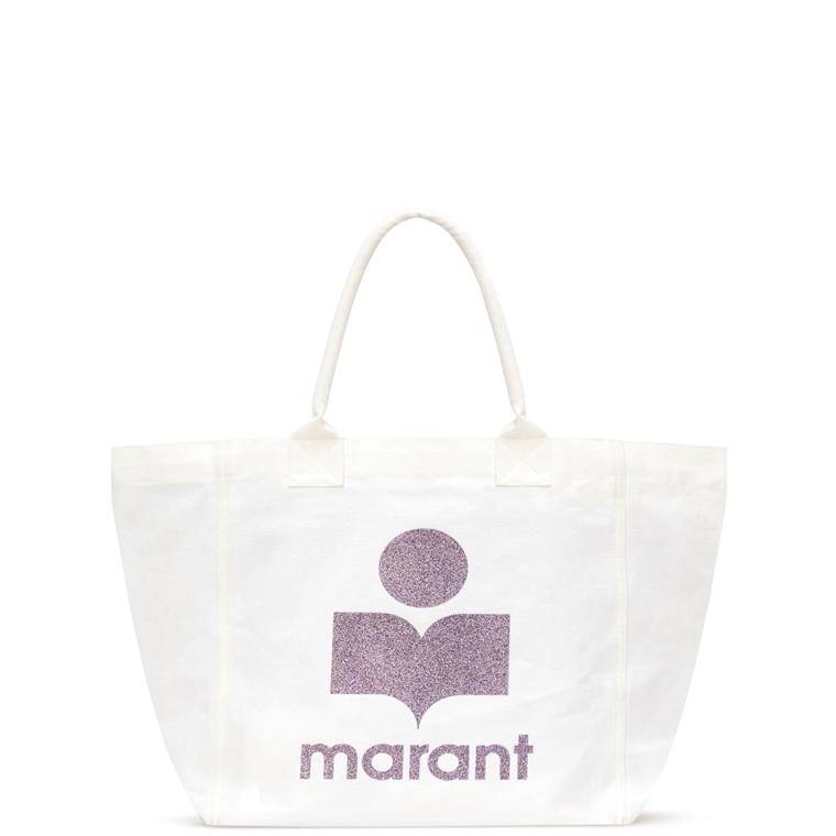 Isabel Marant Etoile Small Yenky Tote, Ecru