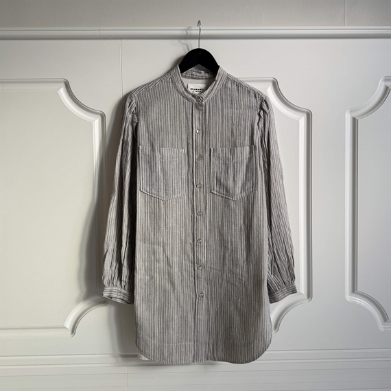 Isabel Marant Etoile Soyana Skjortekjole, Blue 
