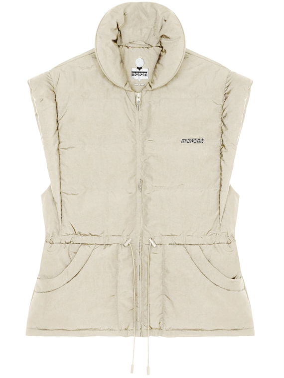 Isabel Marant Etoile Toby Vest, Ecru