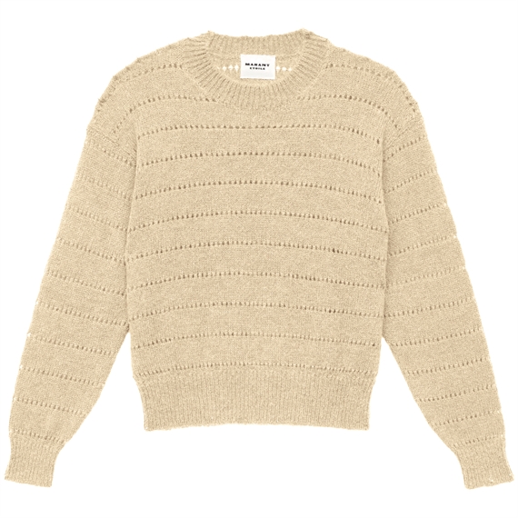 Isabel Marant Etoile Yona Pullover, Ecru 