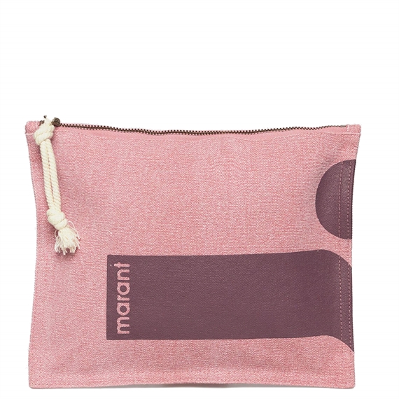 Isabel Marant Netia Pouch, Antik Pink 