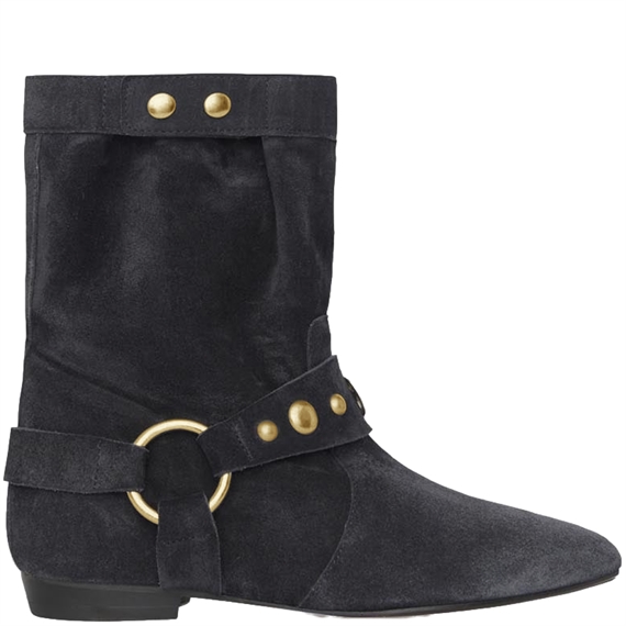 Isabel Marant Stania Støvler, Faded Black/Gold