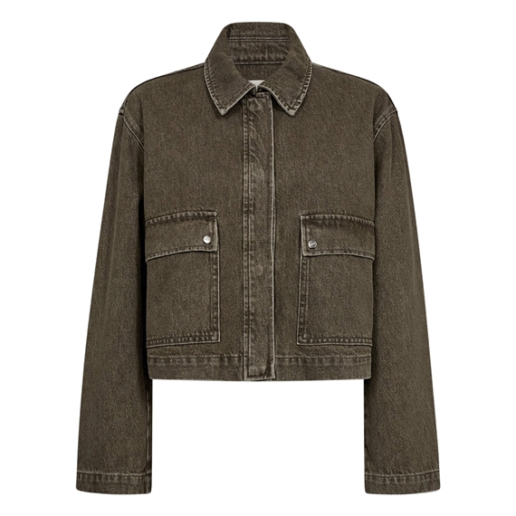 Ivy Copenhagen Emma Denim Jakke Wash Olinda, Desert