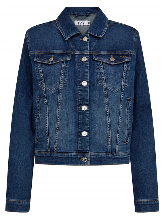 Ivy Copenhagen Lulu Denim Jakke, Wash Las Palmas