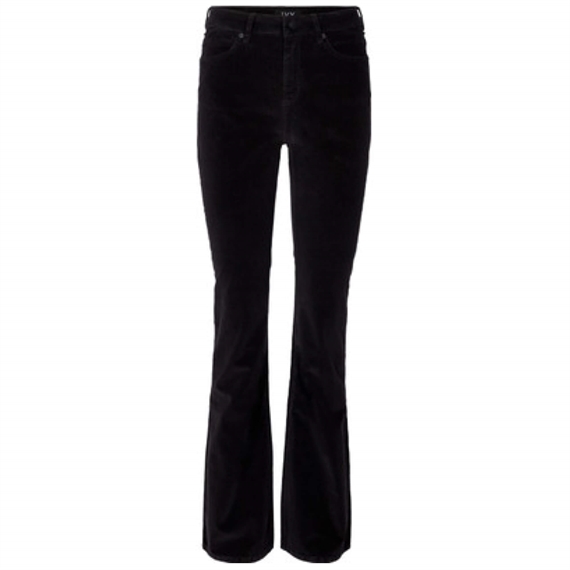 Ivy Copenhagen Tara Flare Baby Cord Jeans, Black 