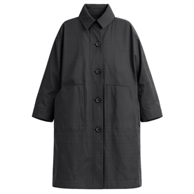 Aiayu Jay Ripstop Oilskin Jakke, Antracite 