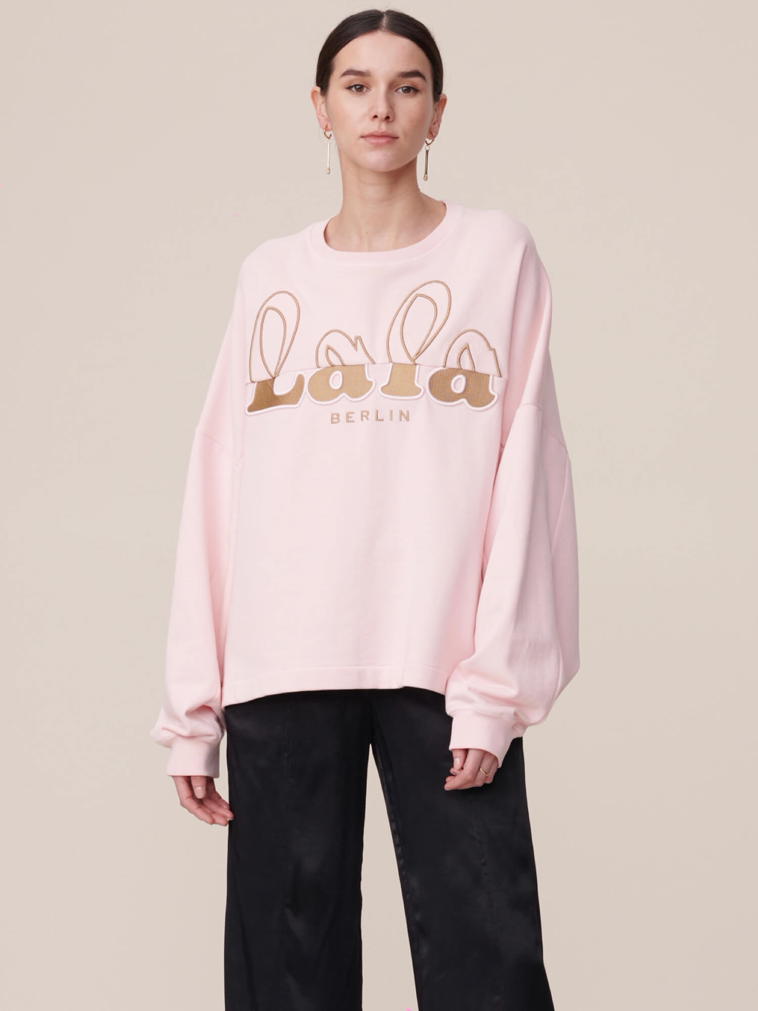 Sweatshirt Jayne Pale Pink Lala Berlin kob sweat her