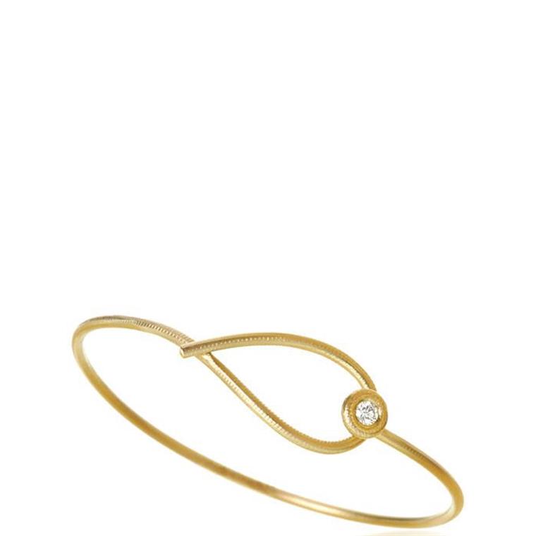 Dulong Kharisma Diamant Armring M 1 Brilliant, 18K Guld