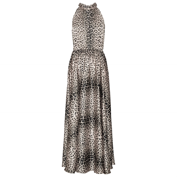 Karmamia Ava Maxi Kjole, Nude Leopard