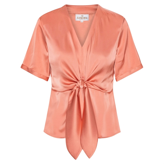 Karmamia Blair Bluse (Short), Semi Rich Peach