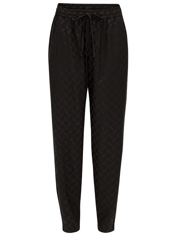 Karmamia Cora Bukser, Black Keffiyeh Jacquard