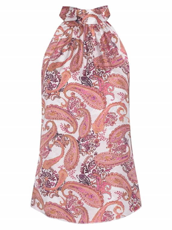 Karmamia Eloise Top, White Poppy