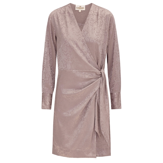 Karmamia Harriet Kjole, Blush Jacquard