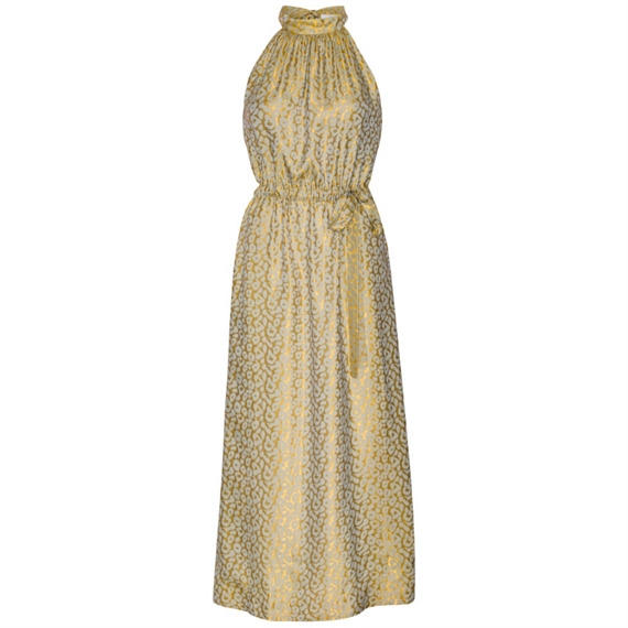 Karmamia Layla Kjole, Gold Leo Silk