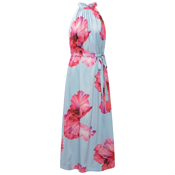 Karmamia Layla Maxi Kjole, Fuchsia Flower