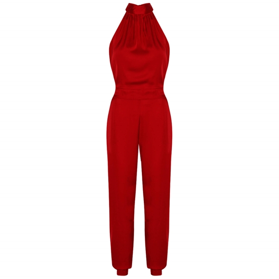 Karmamia Lennox Jumpsuit, Deep Red