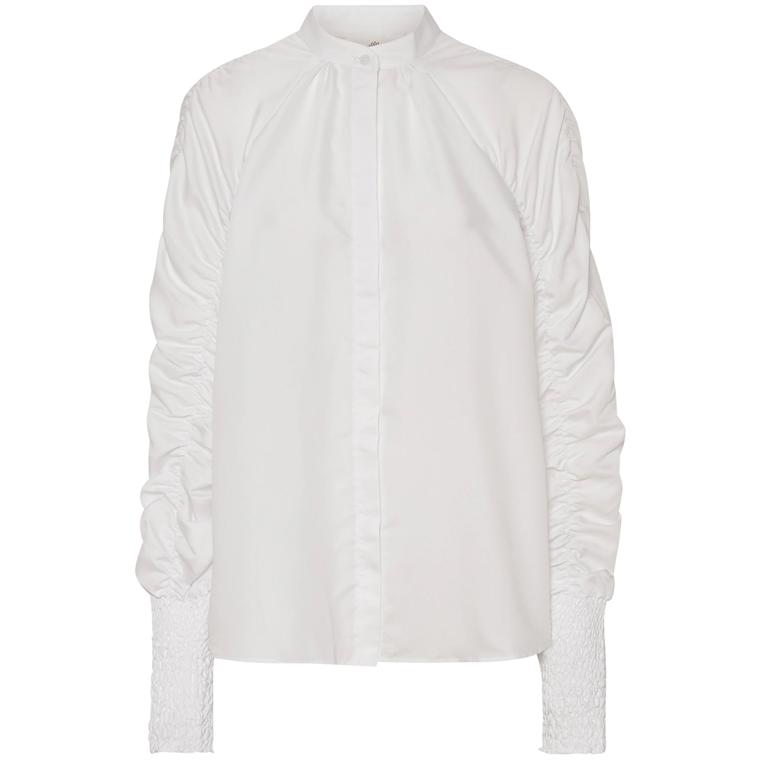 Karmamia Morgan Shirt, White Cotton
