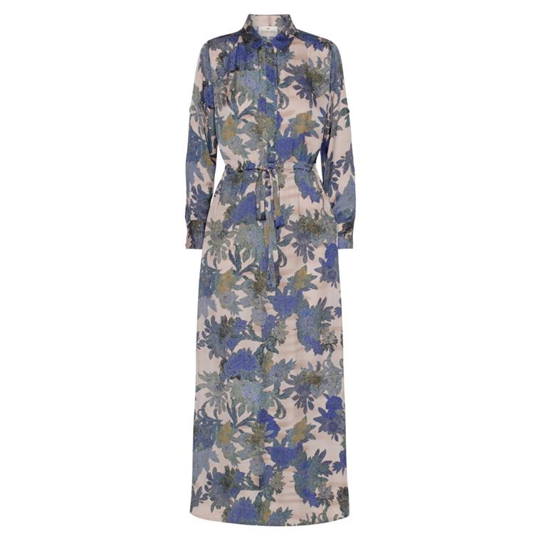 Karmamia Nakita Maxi Kjole, Indigo Flower
