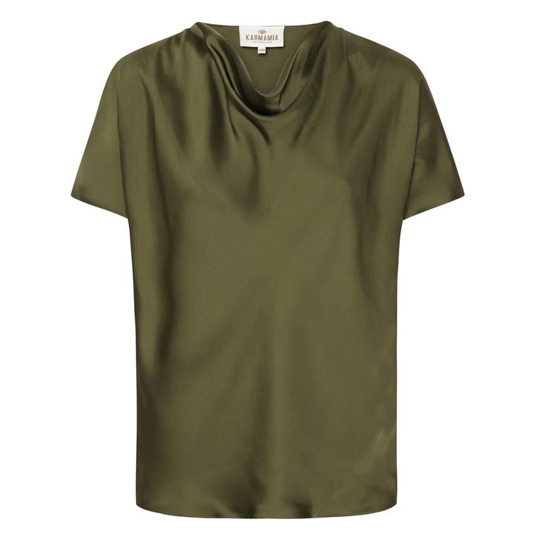 Karmamia Peony Blouse, Olive
