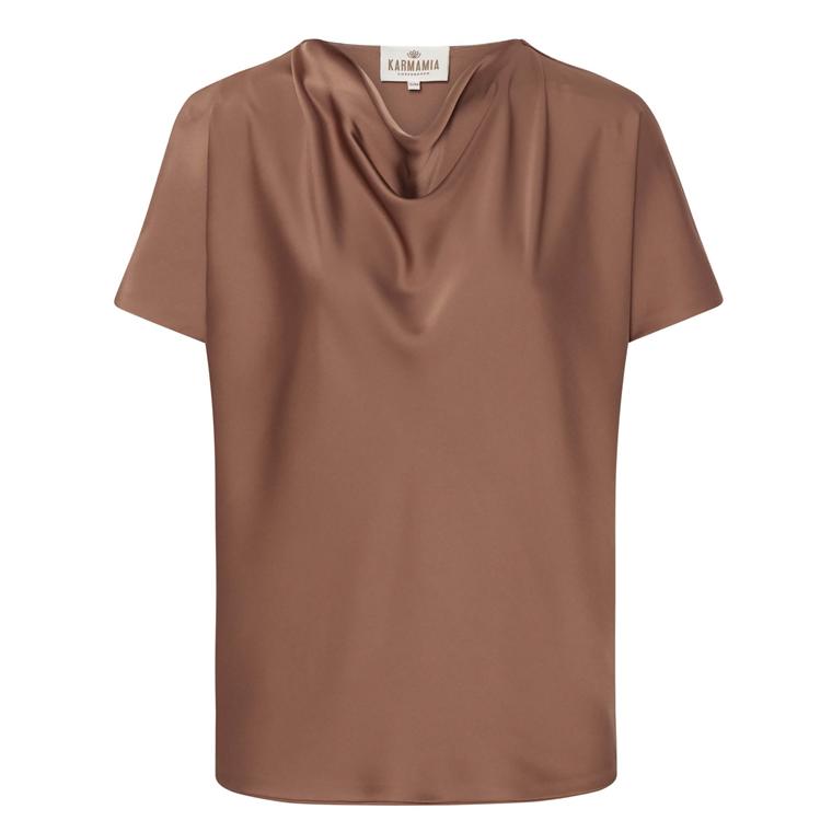 Karmamia Peony Blouse, Almond 