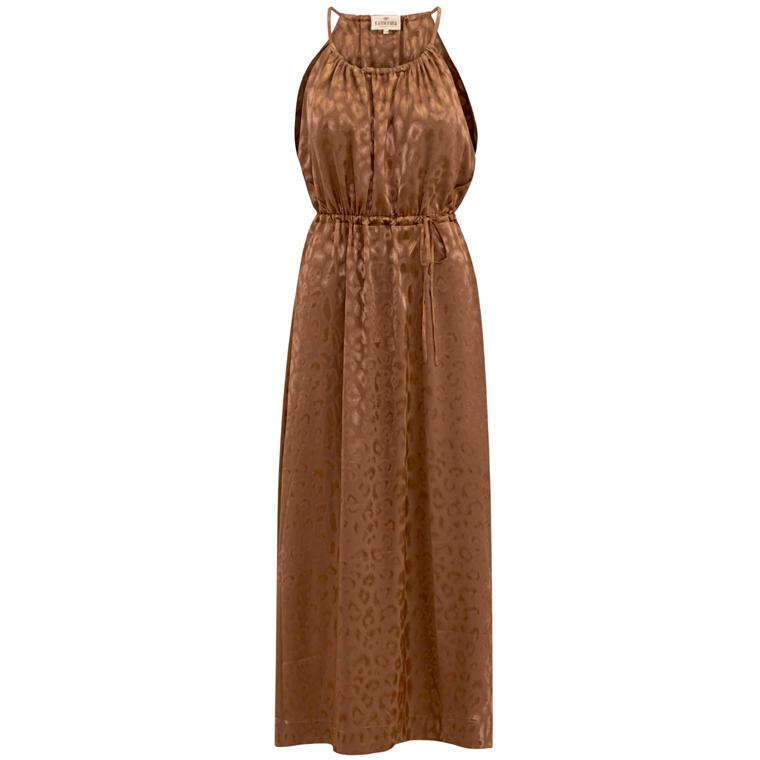 Karmamia Reese Kjole, Caramel Leo Jacquard